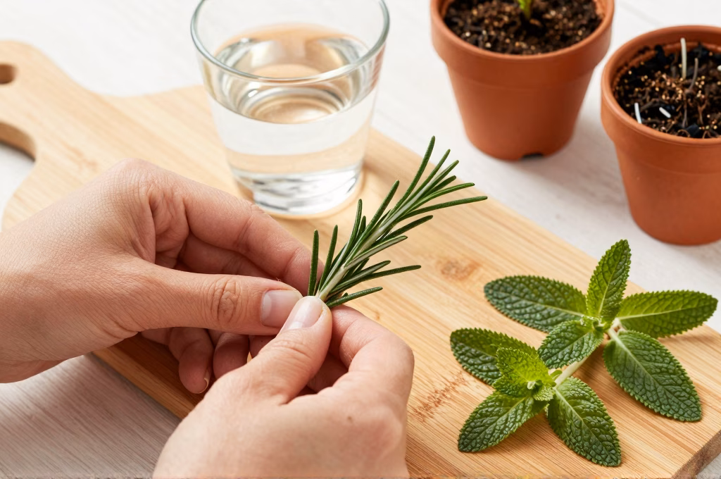 Étapes essentielles pour un bouturage réussi des plantes aromatiques