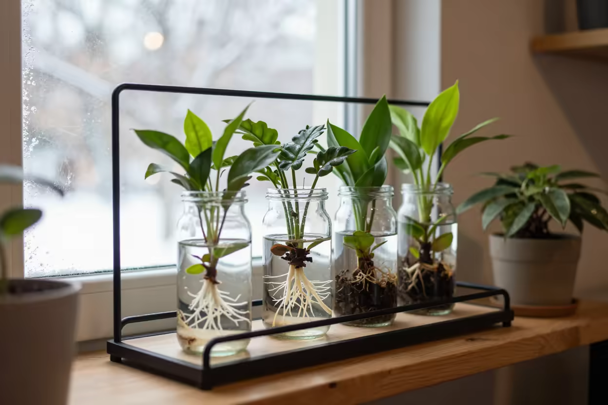 Bouture Eau en Hiver : Réussir Même par Temps Froid