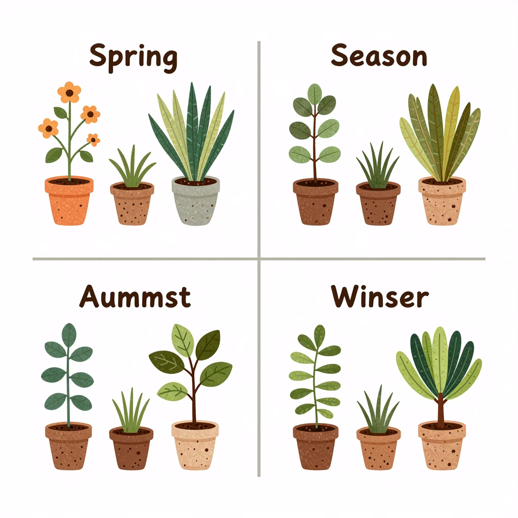 Calendrier saisonnier du bouturage des plantes d'extérieur au jardin