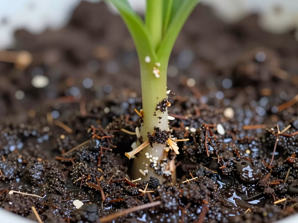 Substrat idéal pour le bouturage avec mélange terreau perlite et sable