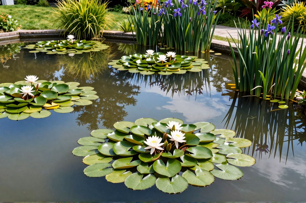 Plantes aquatiques pour bassin de jardin : lesquelles choisir et comment les bouturer