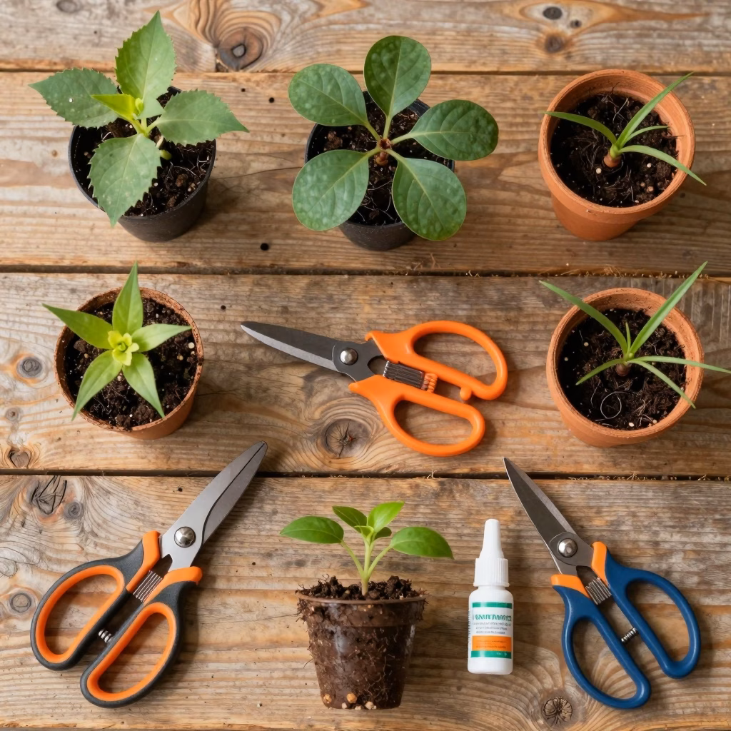 Différentes techniques de bouturage pour multiplier ses plantes