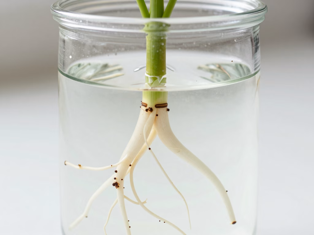 Étapes de transplantation de boutures avec substrat perlite et pot en terre cuite